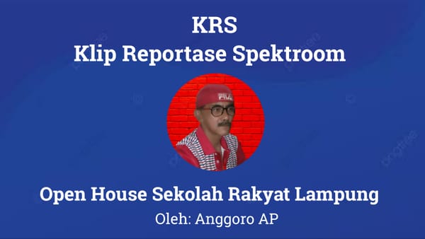 Open House Sekolah Rakyat Lampung