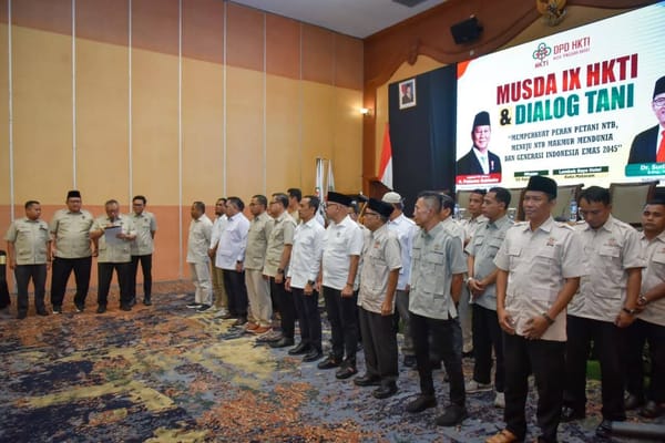Sektor Pertanian Jadi Fondasi Utama Pembangunan Ekonomi NTB