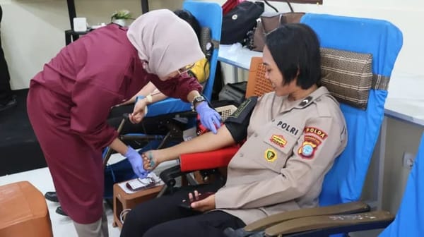 Polda PBD Gelar Donor Darah HUT Polwan Tahun 2026