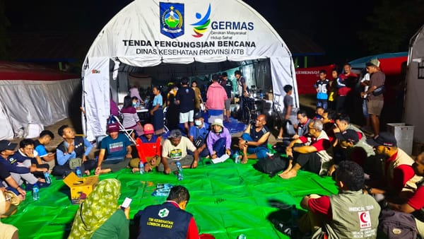 Tim Kesehatan NTB Layani Ribuan  Warga Terdampak Gempa NTT