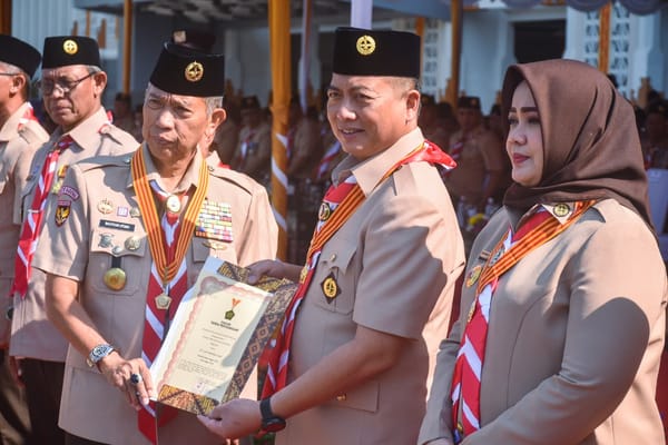 Pramuka Jadi Pelopor Swasembada Pangan NTB