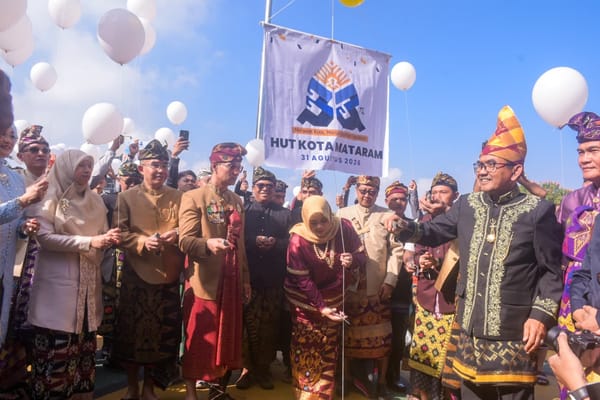 33 Tahun Kota Mataram, Momentum Melihat Kembali Perjalanan Pembangunan Kota Seutuhnya