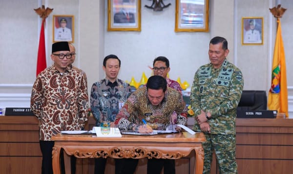 Pemprov Lampung Bersama Pemerintah Kabupaten/Kota & TNI Perkuat Sinergi Membangun Desa