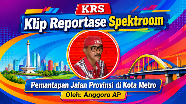 Pemantapan Jalan Provinsi di Kota Metro