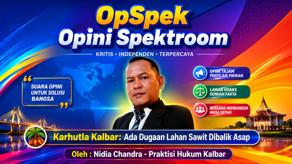 Karhutla Kalbar: Ada Dugaan Lahan Sawit di Balik Asap