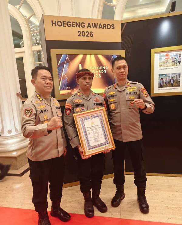 Masuk Nominator Hoegeng Awards 2026, Kapolda Maluku Minta Personel Contoh Iptu Bastian