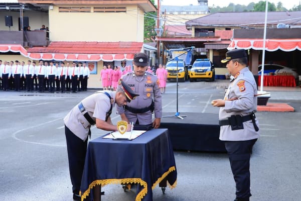 Kapolresta Ambon Kombes Pol. Andreas Susanto Nugroho, S.I.K., M.Si. pimpin 