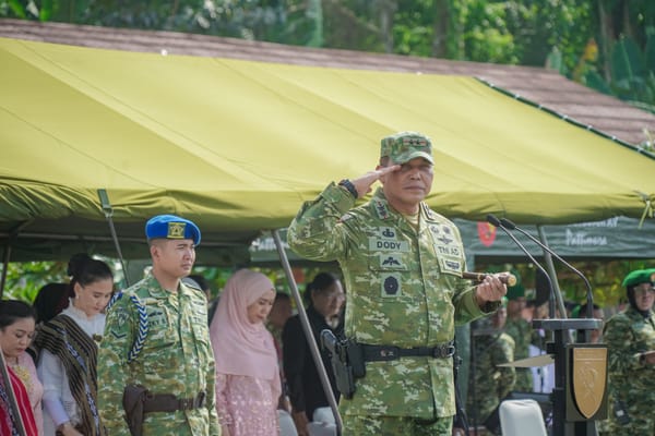 Pangdam XV/Pattimura Pimpin Upacara HUT ke-81 Kemerdekaan RI di Negeri Aboru