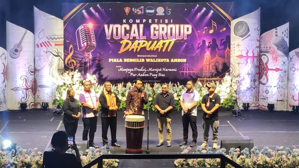 Pertahankan Predikat Kota Musik Dunia, Pemkot Ambon Dukung Wadah Kreativitas Anak Muda