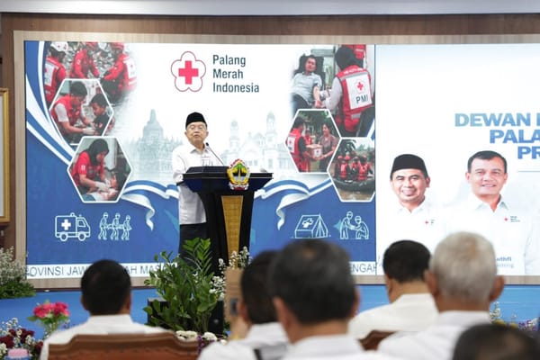 Gubernur Jateng Minta PMI Perkuat Respons Cepat Penanganan Bencana