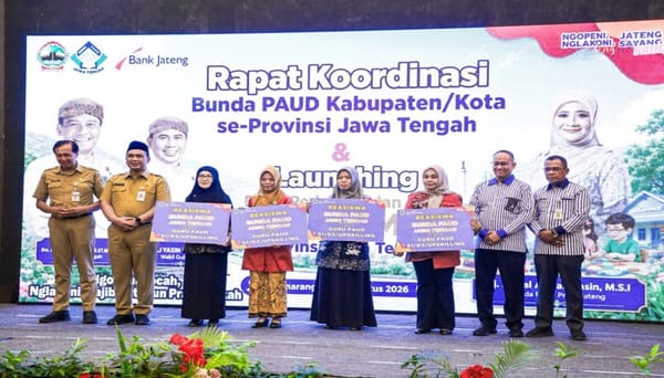 Pentingkan Program Pendidikan Anak Usia Dini, Pemprov Jateng Luncurkan Modul PAUD Emas