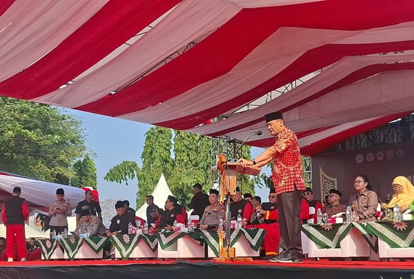 Gubernur Ahmad Luthfi Membuka Muktamar XVI Tapak Suci Putera Muhammadiyah di Simpanglima