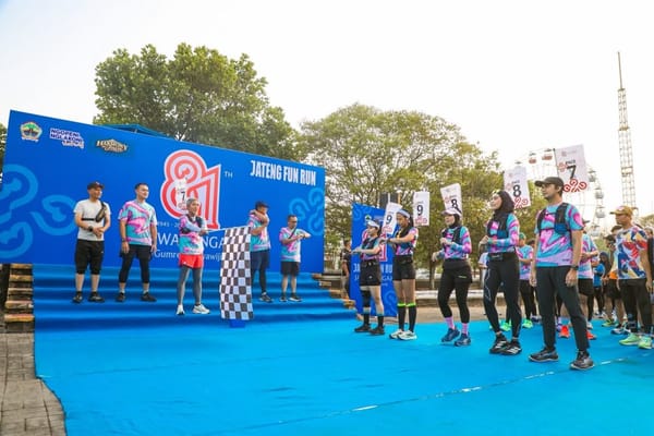 Jateng Fun Run 8,1 K Digelar Kawasan Pariwisata Maerokoco