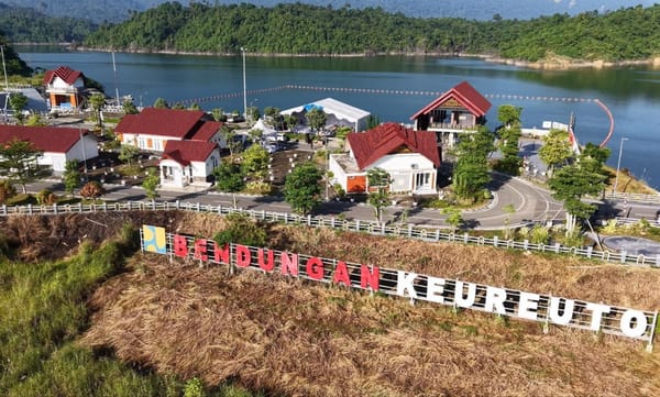 Adanya  Bendungan Keureuto  Pasokan Air di Aceh Tetap Aman Saat Musim Kemarau