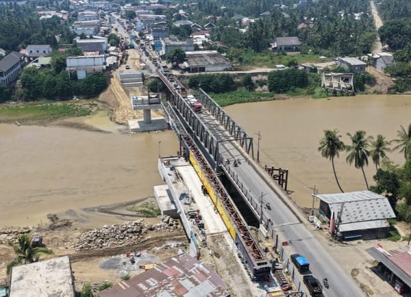 Buka Konektifitas Papua Barat Pembangunan Jembatan Wariori Dipercepat