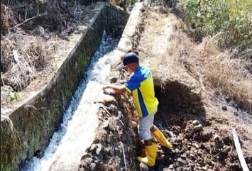 Proses Identifikasi  Kerusakan Infrastruktur Irigasi Dipercepat Pasca Gempa NTT