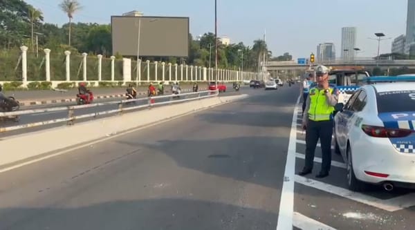 Jasamarga Pastikan Lalu Lintas Ruas Tol Dalam Kota di Kedua Arahnya Kembali Normal