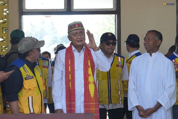 Menteri Dody Tegaskan Bangun Kembali Fasilitas Publik Flores  Tetap Jaga Kearifan Lokal