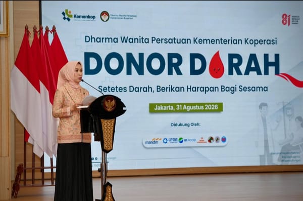 DWP Kemenkop Gelar Donor Darah, Wujudkan Solidaritas Kemanusiaan