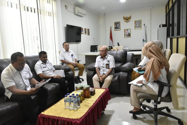 Perkuat Mutu Layanan KB, Plt Kaper BKKBN  Audiensi dengan BPOM Maluku Utara
