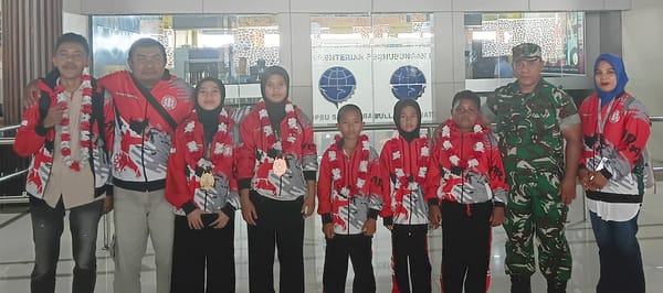 Pulang Bawa Medali, Karateka Shindoka Maluku Utara Harumkan Nama Daerah di Kejurnas Jakarta