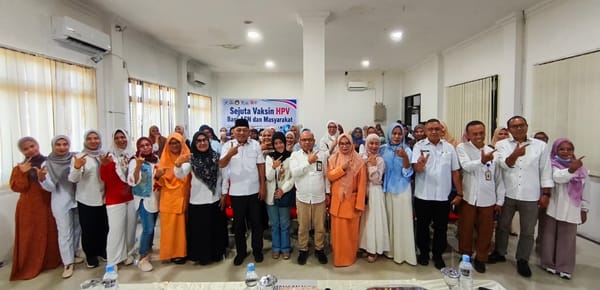 Sambut HUT RI dan HUT KORPRI, BPOM di Sofifi Lakukan Program Sejuta Vaksin HPV Cegah Kanker Serviks Sejak Dini