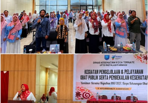 Dinkes Ternate Targetkan 2027 Tersedia Obat dan Bahan Medis Habis Pakai di Faskes