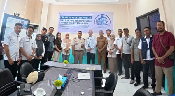 SPPMHKP Ternate Luncurkan Klinik Mutu Ikan untuk Tingkatkan Daya Saing Produk Perikanan