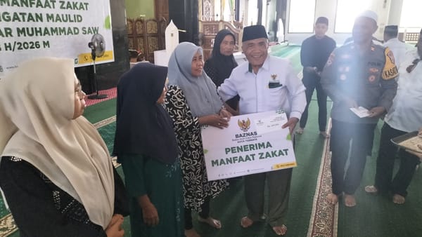 Bantuan Konsumtif BAZNAS Ternate Untuk 670 Warga Kurang Mampu