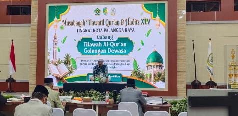 Lantunan Ayat Suci Menutup MTQH XLV Palangka Raya