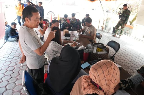 Jaga Kondisi Personel Lapangan, Pemko Palangka Raya Gelar Cek Kesehatan Gratis Bagi Satgas Karhutla
