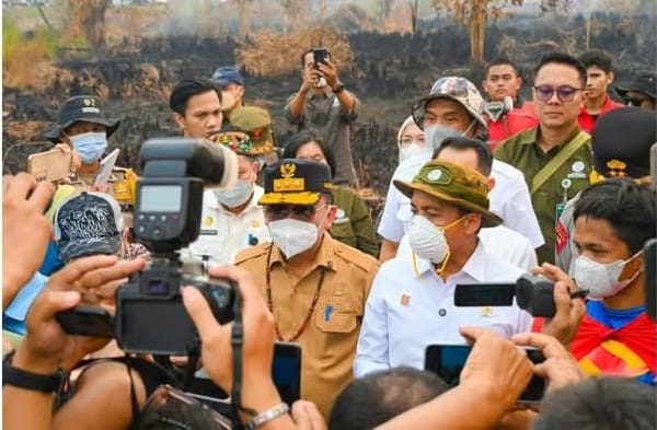 Menteri Kehutanan RI dan Gubernur Kalteng Perkuat Barisan Hadapi Karhutla