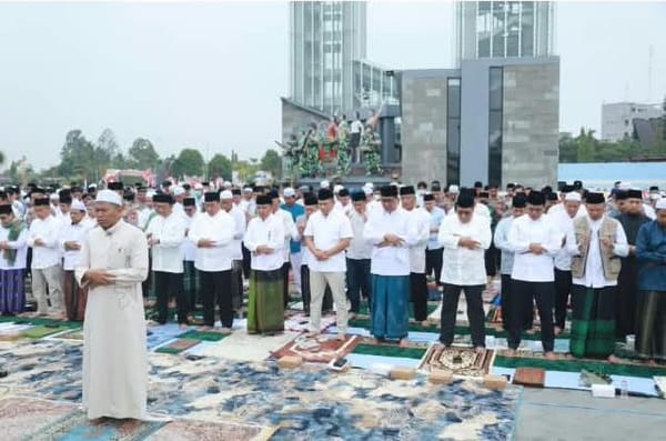 Kemarau Panjang, Gubernur Agustiar Ajak Warga Sholat Istisqo: Ikhtiar Lahir dan Doa Memohon Hujan