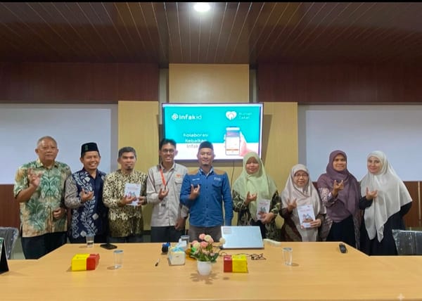 LAZNAS Rumah Zakat dan FDIK UIN Antasari Kolaborasi Ekosistem Digital Filantropi Infak.ID