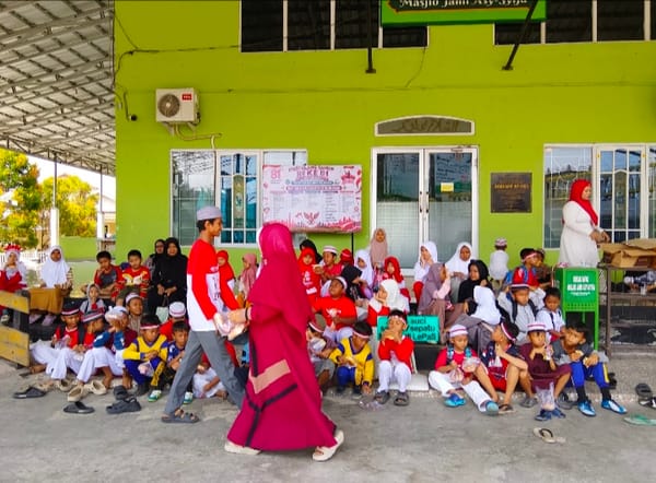 Meriahkan HUT ke 81 RI, TPA Asy-Syifa Sungai Andai Gelar Berbagai Lomba
