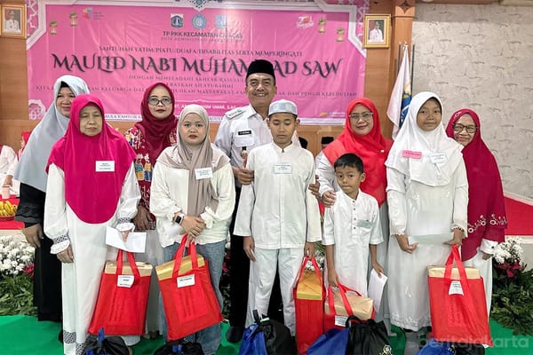 Semangat Berbagi, Mustahik dan Penyandang Disabilitas di Ciracas Disantuni