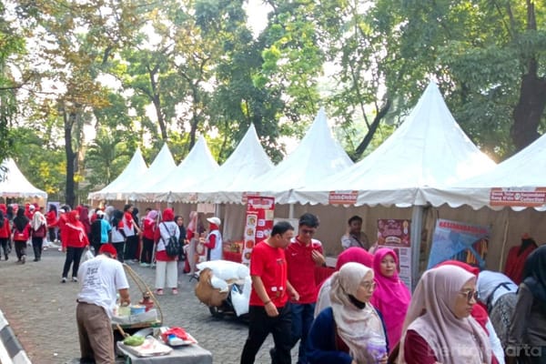 Sebanyak 47 Jakpreneur Raup Omzet Rp54,3 Juta dalam Bazar HUT RI di Jaktim
