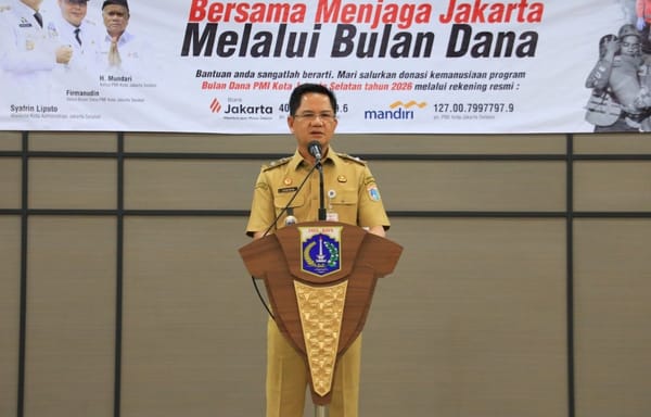 Gotong Royong Kemanusiaan, Bulan Dana PMI Jaksel Bidik Rp9 Miliar