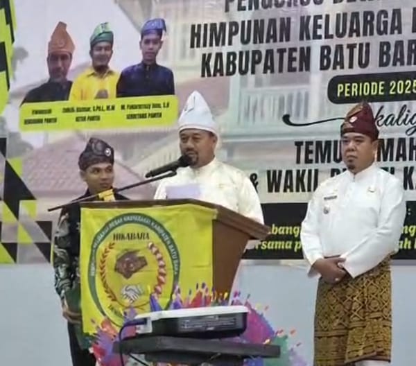 HIKABARA Lantik Pengurus DPP 2025–2030, Bupati Batu Bara Ajak Perantau Bersinergi Bangun Daerah