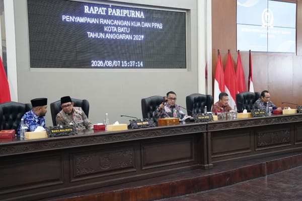 Nurochman Pasang Target Ambisius di APBD 2027, Defisit Rp80 Miliar Jadi Tantangan Fiskal Kota Batu