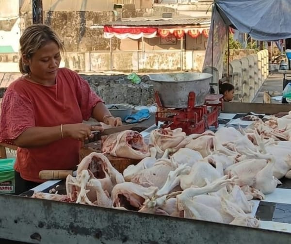 Harga Ayam Potong di Solo Stabil, Jelang Tujuh Belasan Berpotensi Naik