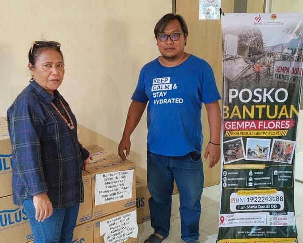 Aksi Peduli Gempa Flores Siapkan Pengiriman Bantuan Tahap Kedua ke Pulau Palue, Sikka