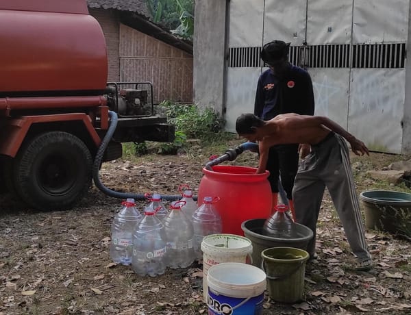 BPBD Jember Salurkan 5.000 Liter Air Bersih Bagi Warga Terdampak Kekeringan