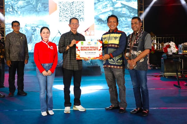 Pemko Batam Galang Dana Rp 2,3 M Untuk NTT