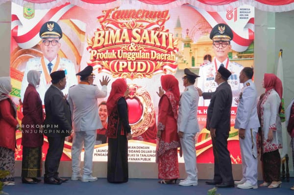Kartu Bima Sakti Diluncurkan, Pemko Tanjungpinang Perkuat Kemandirian Ekonomi Warga
