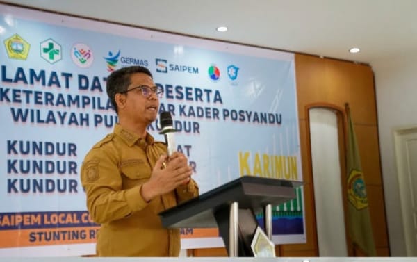 Pemkab Karimun Targetkan Angka Stunting dapat Terus Ditekan Hingga Menyentuh Level Nol Persen