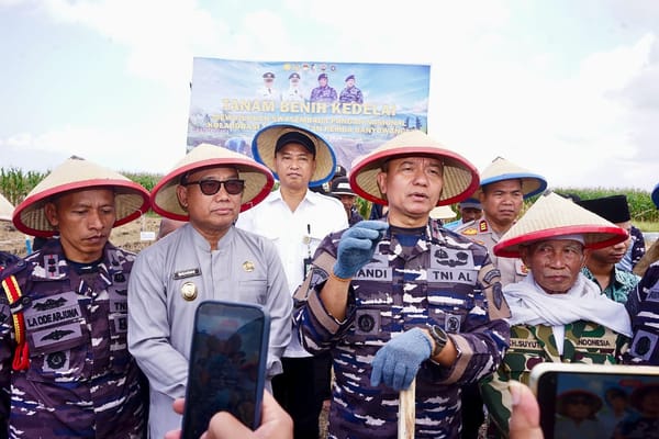 Dukung Kedelai Nasional, TNI AL dan Pemkab Banyuwangi Kelola Lahan 1.200 Hektare