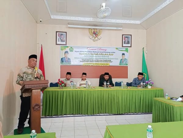 Kemenag Sawahlunto Perkuat Implementasi Kurikulum Berbasis Cinta, Guru Diminta Hadirkan Pendidikan yang Memanusiakan