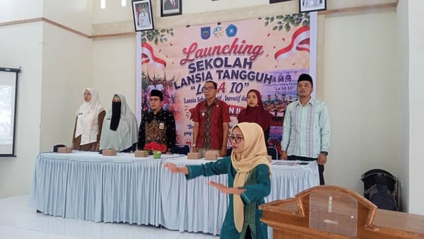Sekolah Lansia Tangguh Angkatan II Diluncurkan di Talawi, Perkuat Kemandirian dan Kualitas Hidup Lansia