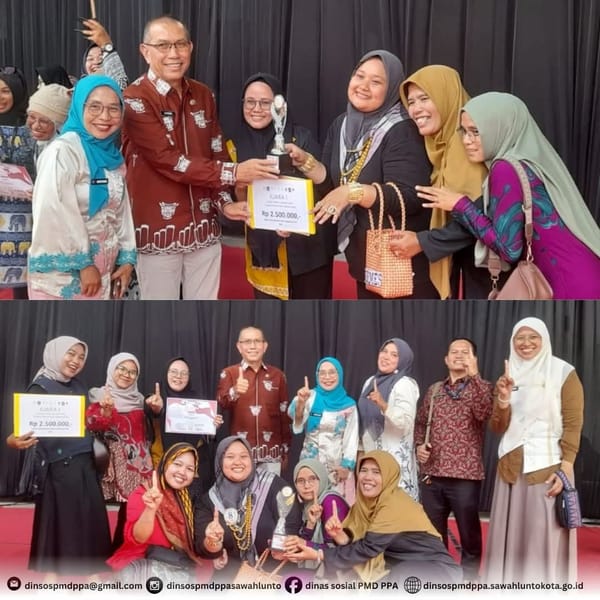 Dinsos PMDPPA Sawahlunto Juara I Lomba Toneel Bahasa Tansi, Angkat Isu Pengentasan Kemiskinan